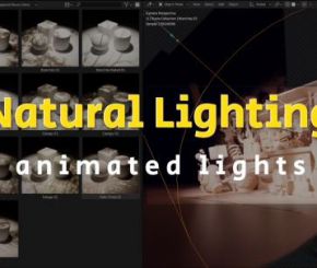 Blender真实自然环境投影灯光资产预设 Natural Lighting V2.5