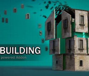 Blender建筑楼房自动生成插件+资产预设 Auto-Building v1.1.4