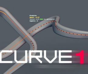 Blender拐角曲线节点编辑插件 CURVEmachine V1.2.1