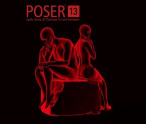三维人体动画渲染软件 Poser Pro V13.2.581 Win和谐版