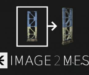 Blender图片转多边形面片插件 Image 2 Mesh Pro v1.4.1.3