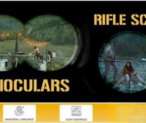 AE模板-望远镜狙击瞄准镜动画 Binoculars & Rifle Scope