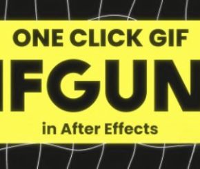 AE输出GIF动图插件脚本和谐版 Aescripts GifGun V2.0.15 Win/Mac
