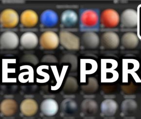 Blender PBR贴图材质制作插件 EasyPBR V1.0.0 + 使用教程