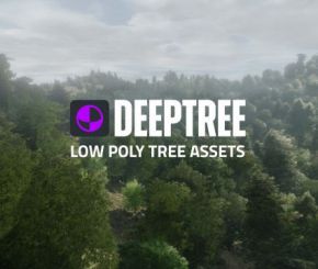 Blender低多边形植物树木资产预设 Deep Tree