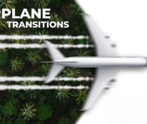 AE模板-飞机遮罩视频转场动画 Ultimate Airplane Transitions Pack
