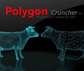 3DS MAX/Maya/Lightwave模型减面优化插件 Mootools Polygon Cruncher 14.50 Win和谐版