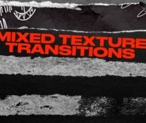 AE模板-动感纸张遮罩视频转场 Mixed Texture Transitions