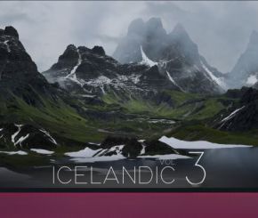 6组自然地形3D模型 Artstation – 6 LANDSCAPE KITBASH PACK – Icelandic mountains Vol.3 – Universal (OBJ格式)