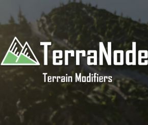 Blender自然地形节点资产预设插件 TerraNode v1.0.0