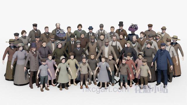 3D-19th-century-low-poly-crowd-with-Anima-file-model_副本.jpg